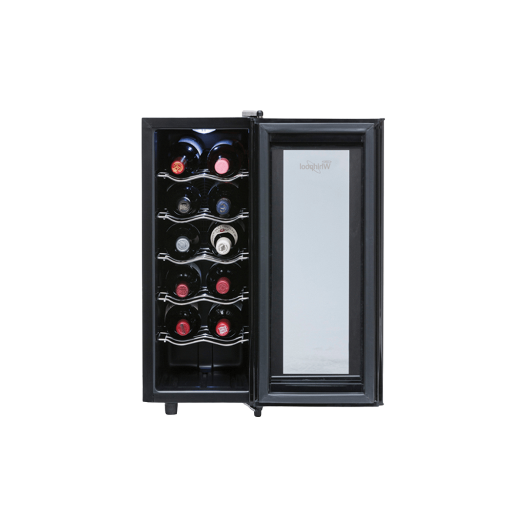 Cava de vinos 12 botellas Negro