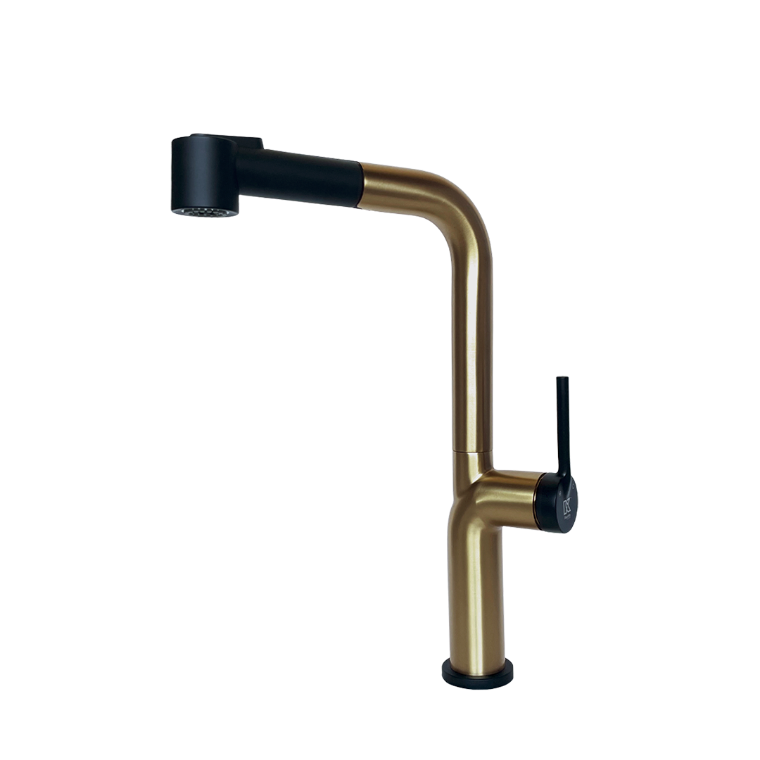 Llave Interdemex Monomando KSS1236 GD/BK