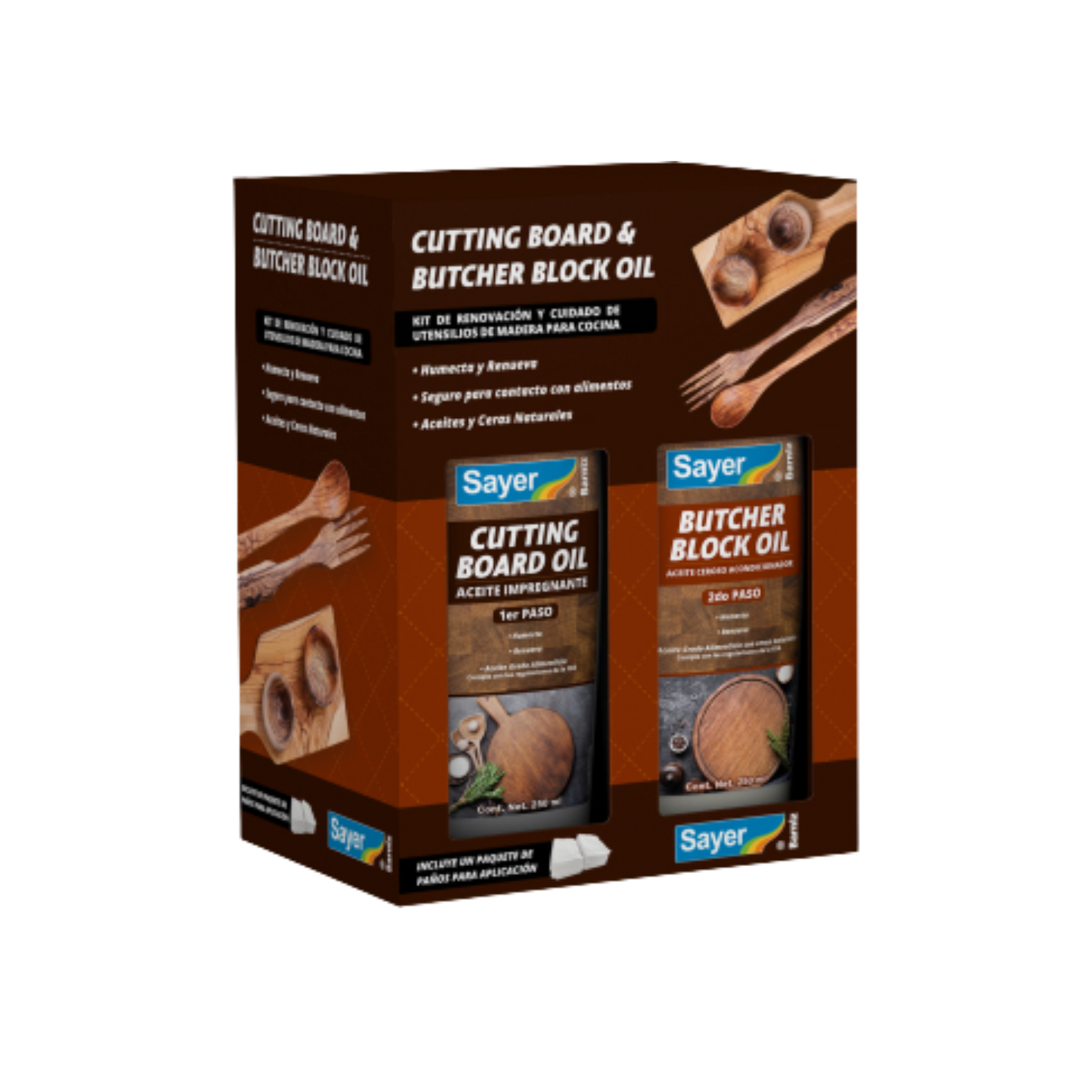 REVITALIZADOR MADERA DE COCINA GRADO ALIMENTICIO