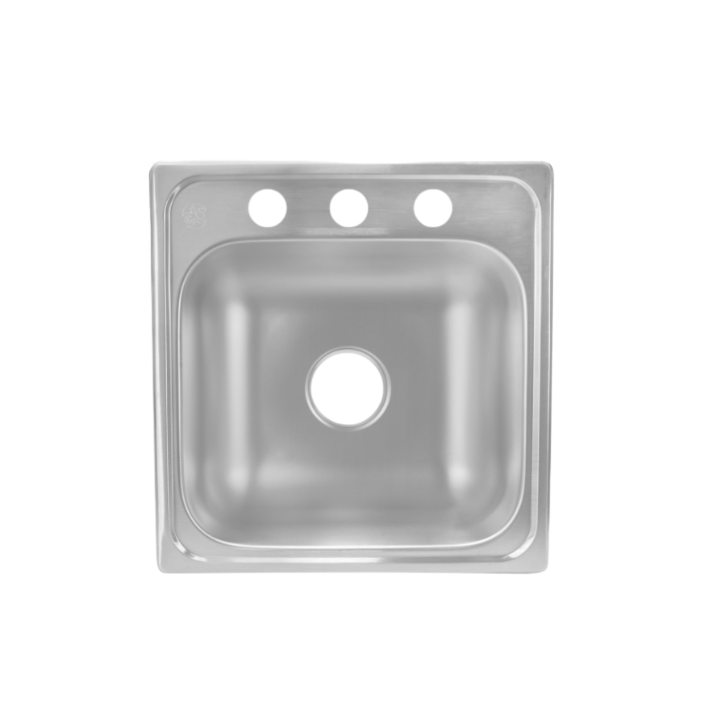 Eb Technical Sink 1Tina 47 X 49 Stainless Steel. Satin M-100