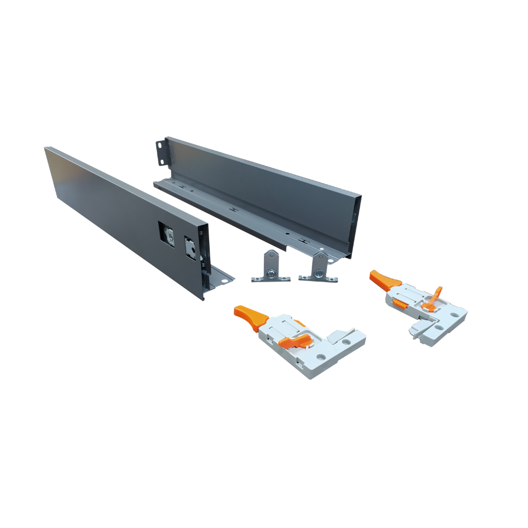 METAL SIDE ACCESSORY FOR CONCEALED SLIDING DOOR - Ducasse