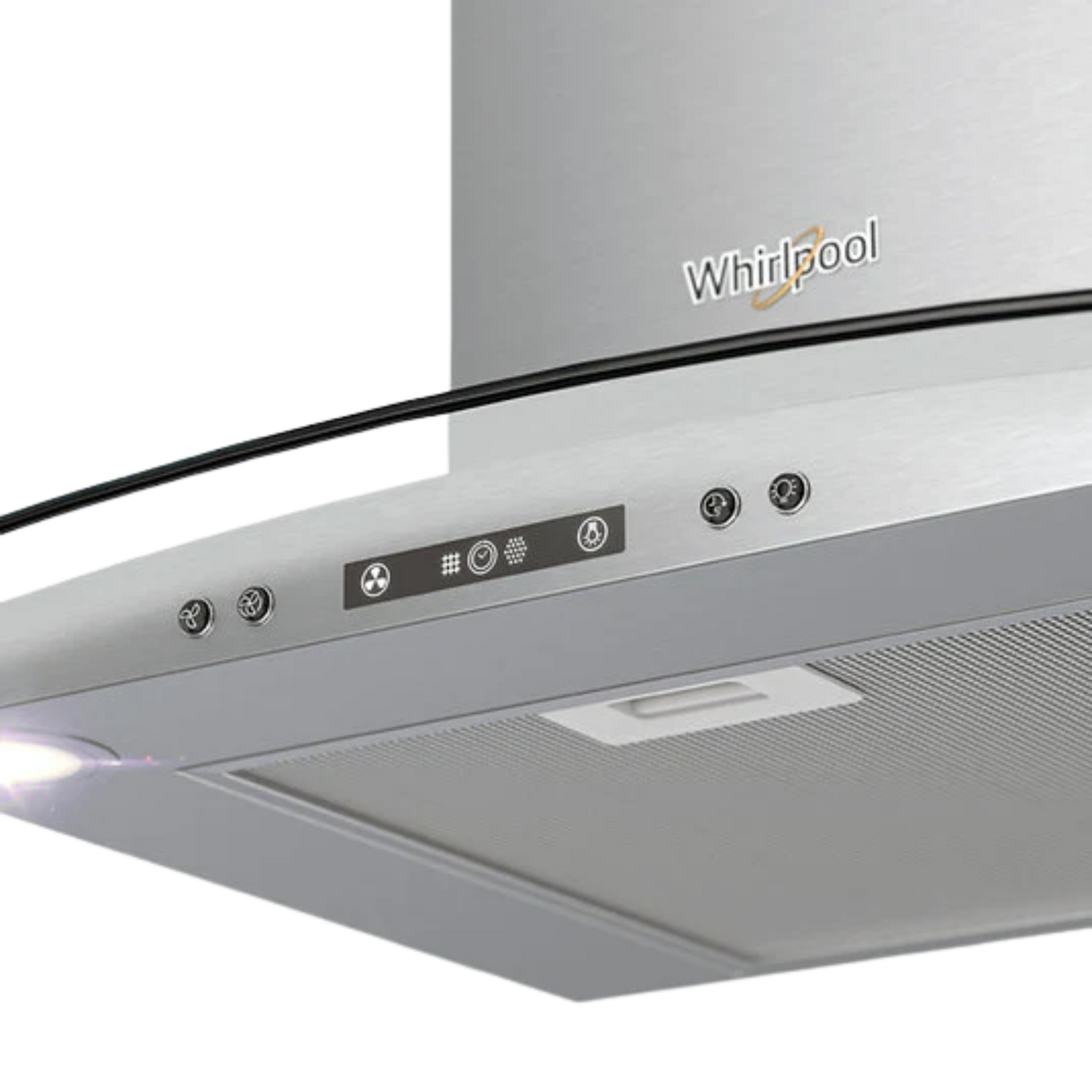 Campana Whirlpool Decorativa LCD Curvo Whw7610s