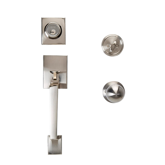 Cerradura Dexter Residencial Boston Niquel Satinado