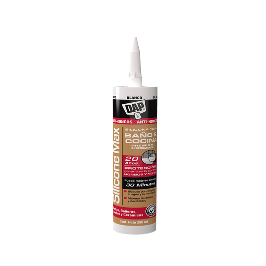 Silicón Dap Max B&C Transparente