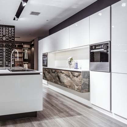 MDF Alassa Alto Brillo Blanco