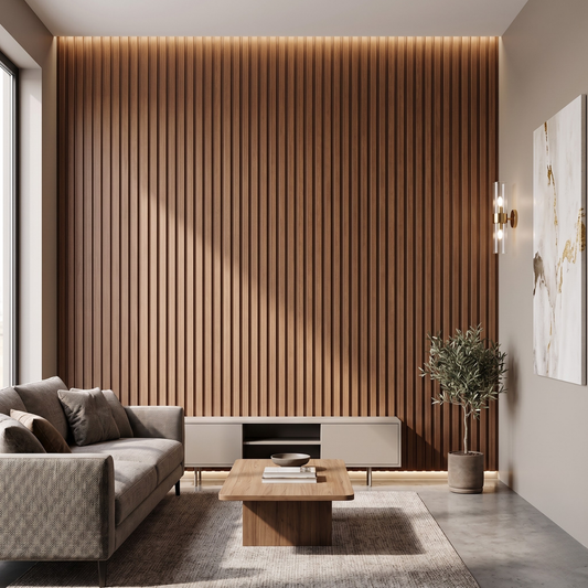 Lambrin MDF Light Walnut - LB-3771