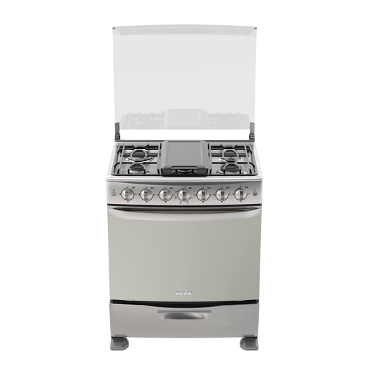 Estufa Piso Inox Mabe