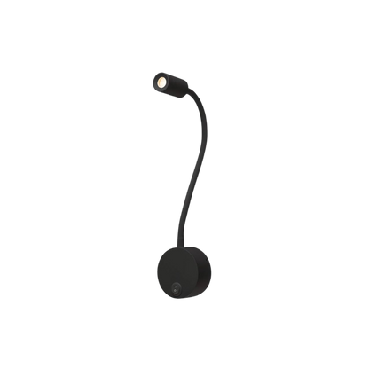 Lucciole LEC20-USB, 12 VDC-10W, L=540 mm, 6500°K, contact dimmer, Black 