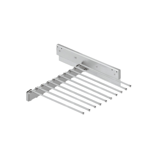 Trouser rack, rotating, for 10 trousers, width 465 mm 