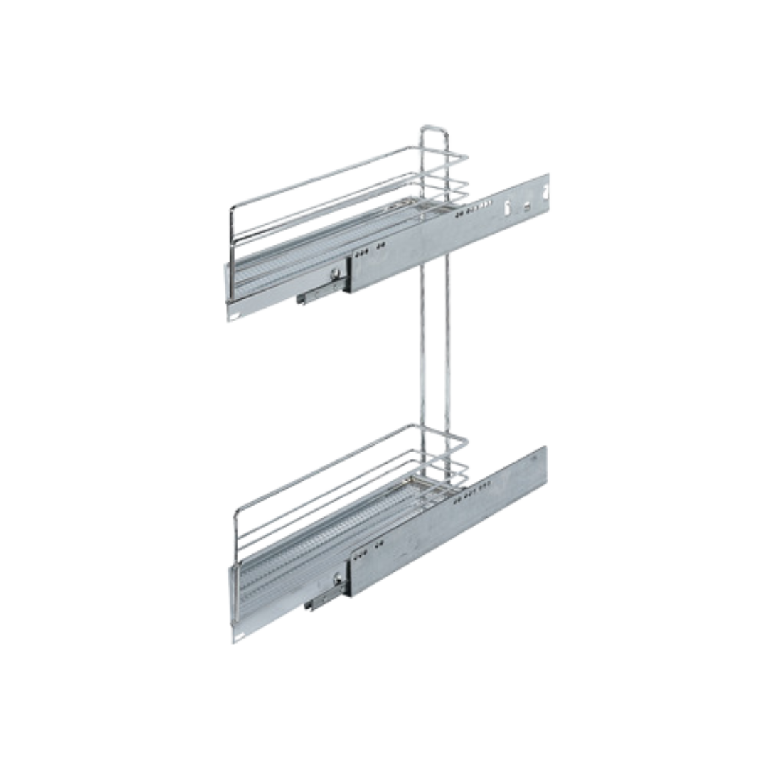 Removable front panel for lower cabinet 