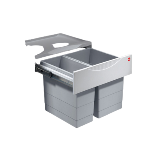 Botes de basura, Tándem S Hailo para ahorrar espacio