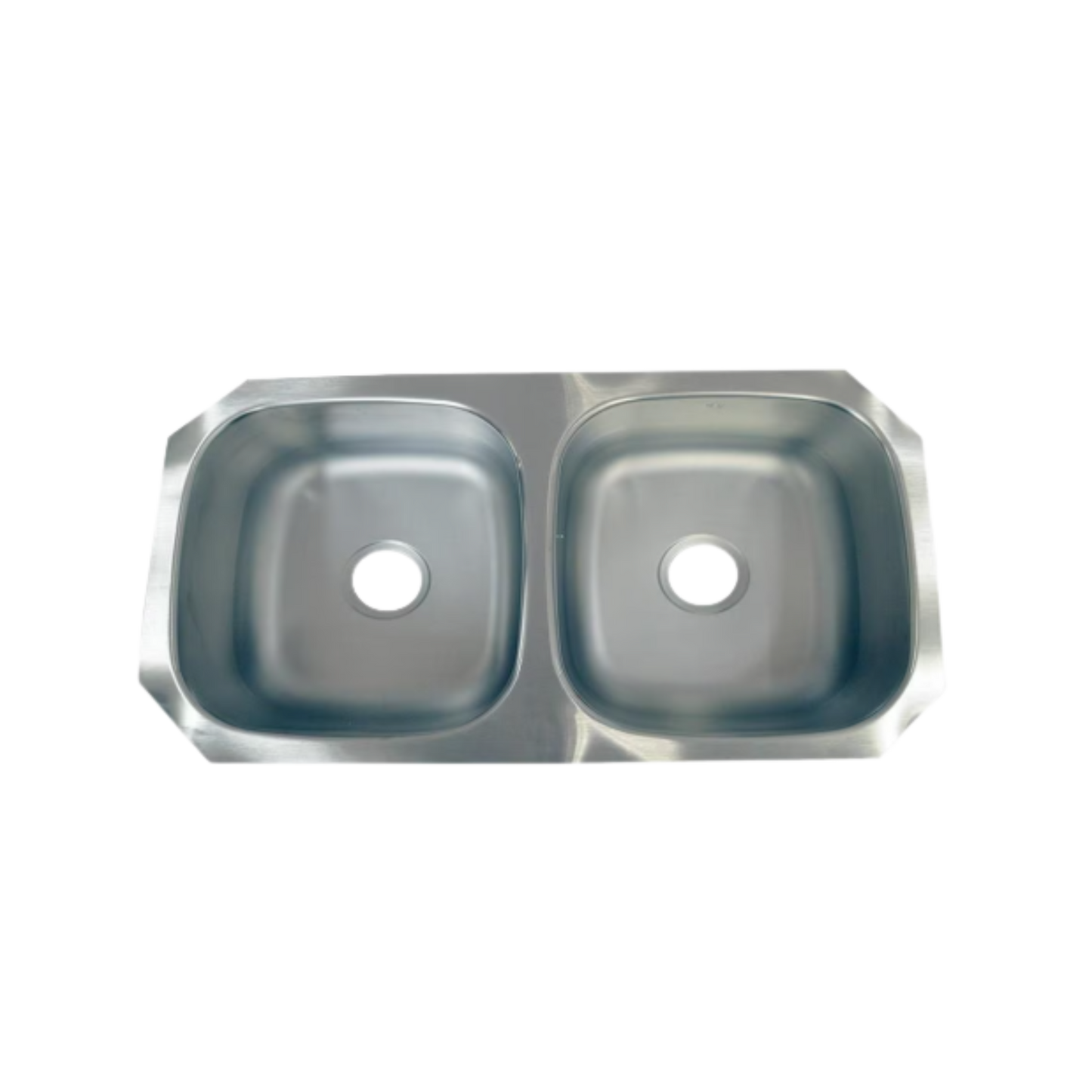 Eb Sink 2 Tubs Submount Stainless Steel Ac. Satin Cs-110
