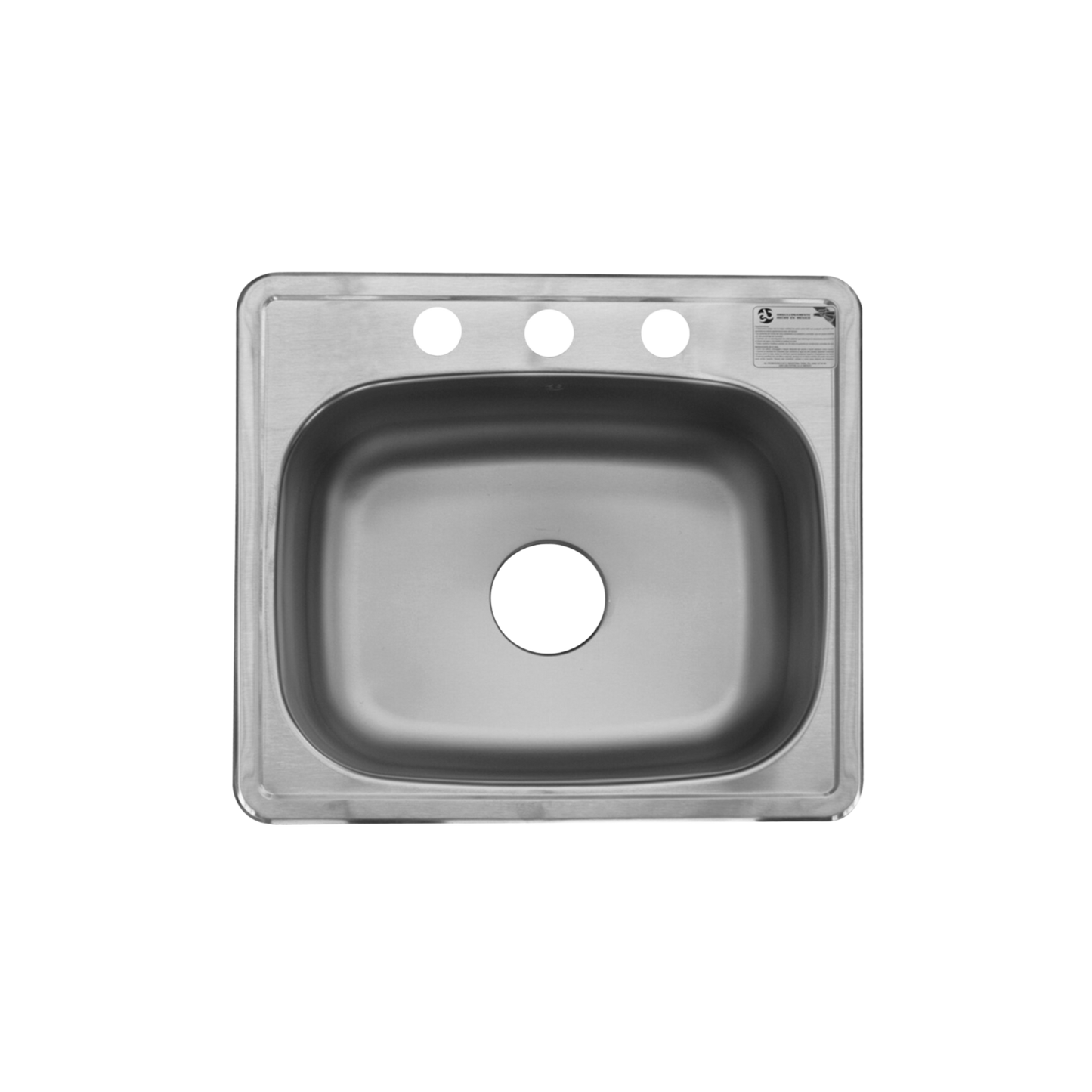 Eb 1 Single Sink, Satin Stainless Steel, C-200 