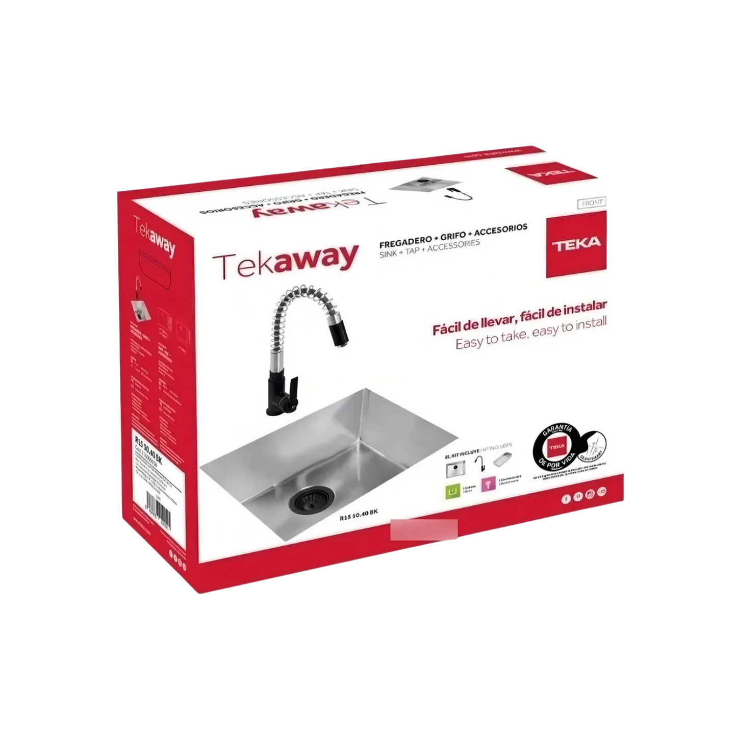 Paquete Tekaway R15 50.40 Bk 115000038