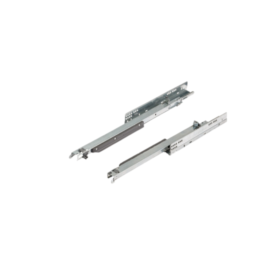 Guía para el suelo, Corredera de extracción total Blum Tandem 560 H, capacidad de carga hasta 30 kg, sin acoplamiento a presión