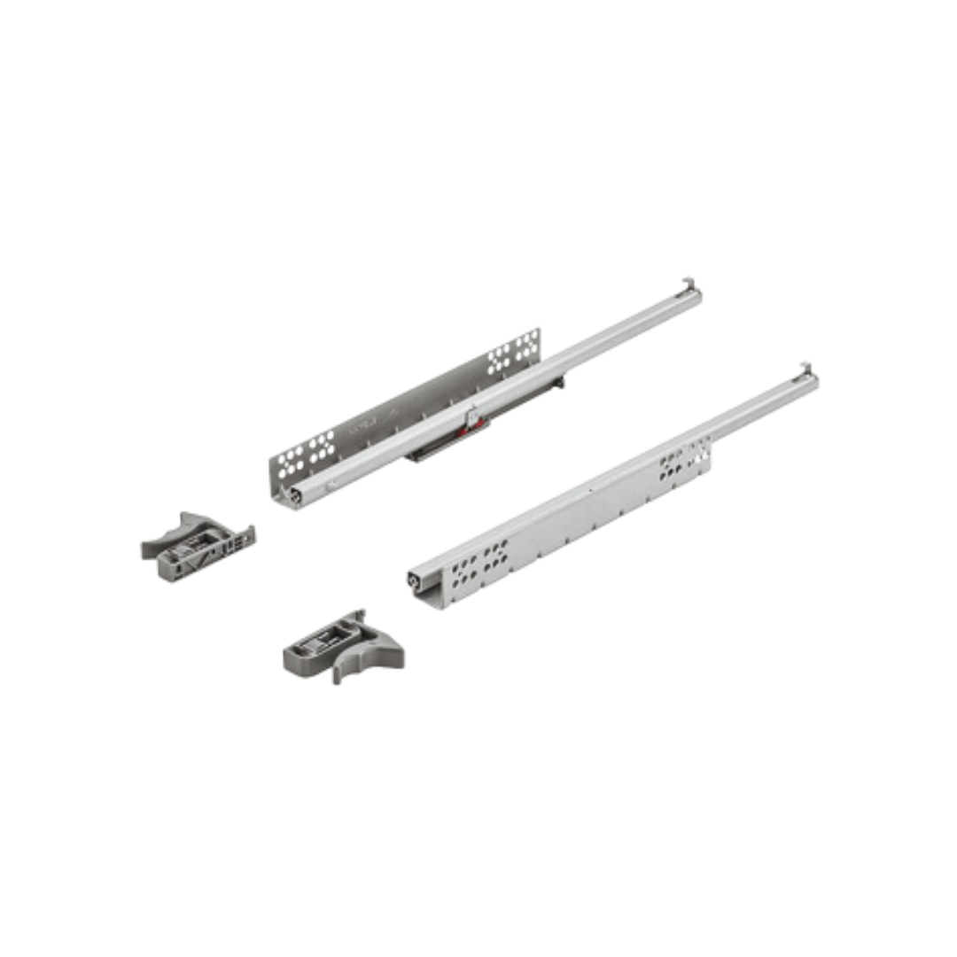 Guía para el suelo, Corredera Häfele Matrix UM S25, extensión simple, capacidad de carga hasta 25 kg