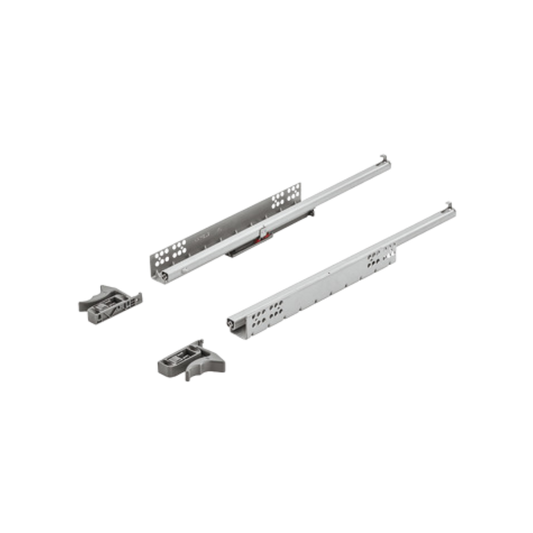 Guía para el suelo, Corredera Häfele Matrix UM S25, extensión simple, capacidad de carga hasta 25 kg