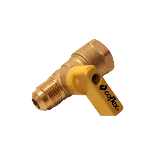 Llave De Paso Coflex P/Gas 1/2" Angular  Ip-200