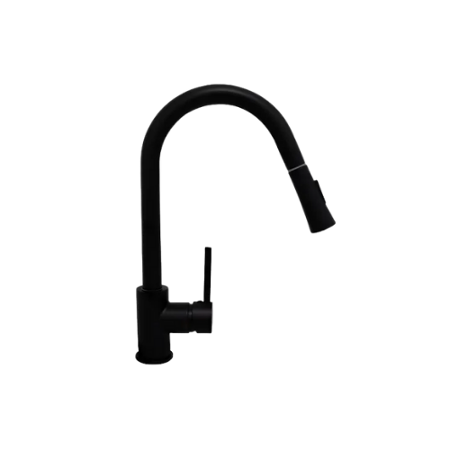 Llave Eb Tecnica Monomando Negra p/Fregadero EB-1011