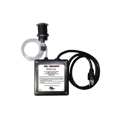 Mr. Scrappy Msas-64 Dual Outlet Air Switch 