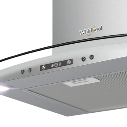 Campana Whirlpool Decorativa LCD Curvo Whw7610s